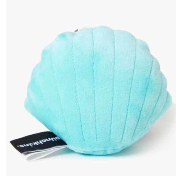 Happy Clam Plush Bag Charm Keychain - Picture 3 of 5